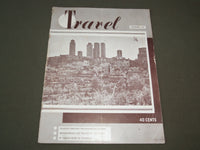 1948 NOVEMBER TRAVEL MAGAZINE - THE FORTRESS CITY OF TUSCANY- SP 9425