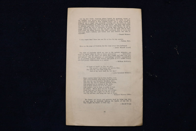 1919-1923 CONNECTICUT SCHOOL DOCUMENT - LOT OF 2 - SOFTCOVER - K 1500