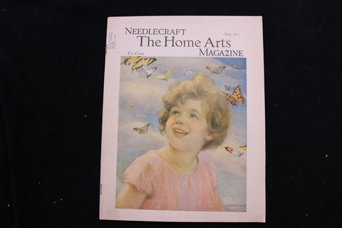 1933 MAY NEEDLECRAFT MAGAZINE - ALCIE BEACH WINTER - BUTTERFLIES COVER - E 9937