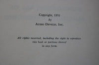 1951 FUNDAMENTALS OF MAGNETIC RECORDINGS - SOFTCOVER BOOK - K 3469