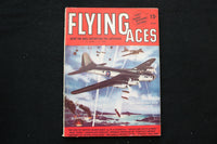 1942 APRIL FLYING ACES MAGAZINE - BOEING B-17E BOMB TOKYO COVER - ST 1011V