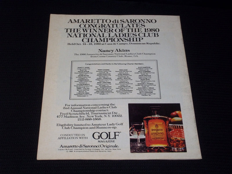 1981 JANUARY 16 GOLF WORLD MAGAZINE - JOHNNY MILLER FRONT COVER - E 6850