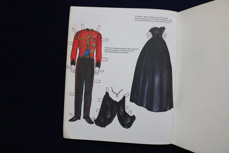 1982-2002 ROYAL FAMILY PAPER DOLL BOOKS - LOT OF 3 - O 3638
