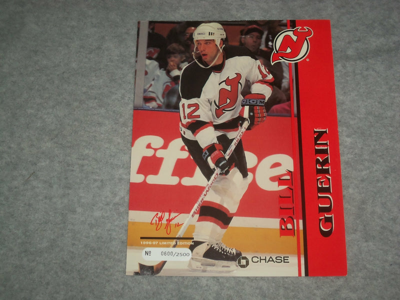 1996 NOVEMBER 14 CENTER ICE MAGAZINE - NJ DEVILS VS. VANCOUVER CANUCKS - ST 6862