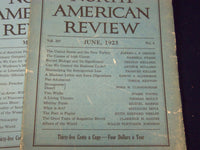 1923 NORTH AMERICAN REVIEW LOT OF 12 COMPLETE YEAR - STORIES/ARTICLES - WR 657