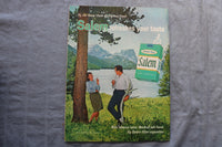 1967 APRIL SAGA MAGAZINE - FIRST DISATER, BUT NOT THE LAST! COVER - SP 4923B