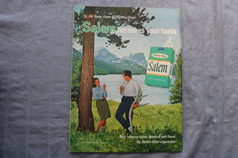 1967 APRIL SAGA MAGAZINE - FIRST DISATER, BUT NOT THE LAST! COVER - SP 4923B