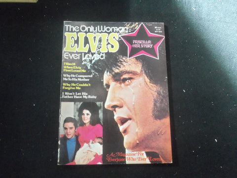 1977 THE ONLY WOMAN ELVIS EVER LOVED MAGAZINE - PRISCILLA PRESLEY - SP 1521Y