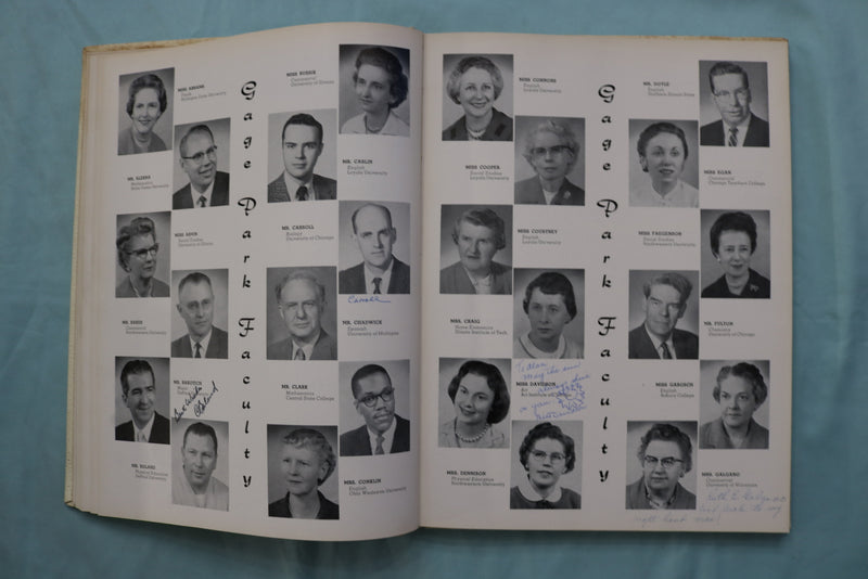 1960 ICARIAN GAGE PARK HIGH SCHOOL YEARBOOK - CHICAGO, ILLINOIS - YB 3567