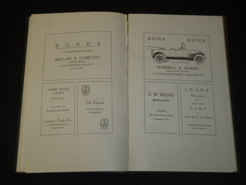 1920 THE EPILOGUE FRANKLIN AND MARSHALL ACADEMY YEARBOOK - LANCASTER PA- YB 1900