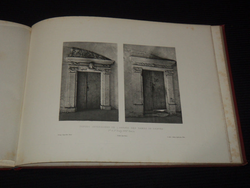1800'S PARIS EGLISE PORTFOLIO VOLUME - 21 PHOTOS - KD 5403M
