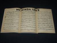 1929 MY KINDA LOVE MUSIC FOLIO - JO' TRENT - LOUIS ALTER - J 5661