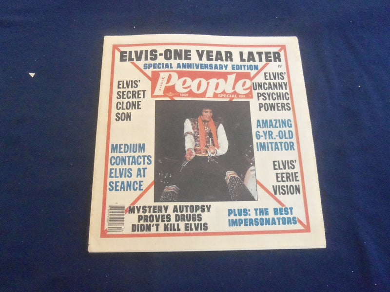1978 MODERN PEOPLE NEWSPAPER - ELVIS - ONE YEAR LATER ANNIVERSARY - NP 5717