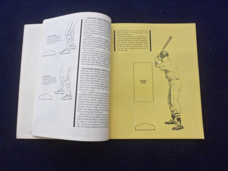 1968 CARL YASTRZEMSKI SHOWS YOU HOW TO PLAY WINNING BASEBALL MAGAZINE - SP 6118S