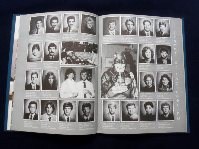 1984 CUPOLA WESTERN NEW ENGLAND COLLEGE YEARBOOK - SPRINGFIELD, MA - YB 3072