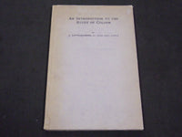 AN INTRODUCTION TO THE STUDY OF COLOUR BY J. LITTLE JOHNS BOOK 2ND EDN - KD 3695