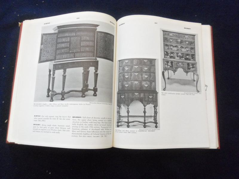 1967 THE NEW ENCYCLOPEDIA OF FURNITURE HARDCOVER BOOK BY JOSEPH ARONSO - KD 8592