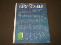 1960 NOVEMBER 5 NEW YORKER MAGAZINE FRONT COVER ONLY - GREAT ART FOR FRAMING