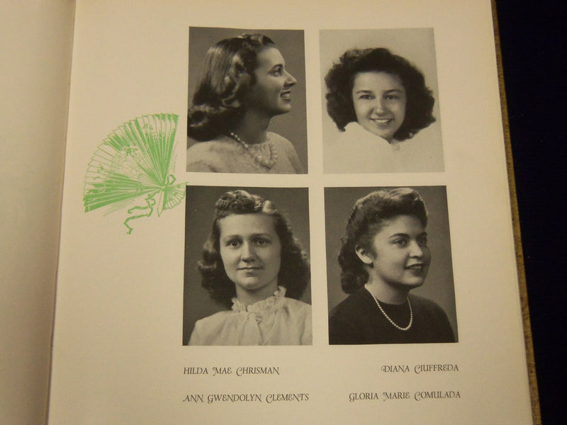 1945 THE BATTLEFIELD MARY WASHINGTON COLLEGE YEARBOOK - VIRGINIA - YB 648