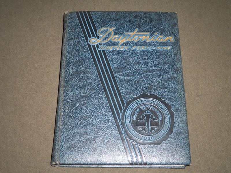 1949 DAYTONIAN UNIVERSITY OF DAYTON COLLEGE YEARBOOK - NICE PHOTOS - YB 1237