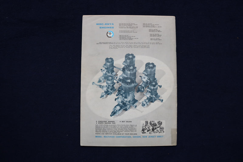 1969 NOV AMERICAN AIRCRAFT MODELER MAGAZINE - DAUNTLESS BOMBER COVER - E 11356