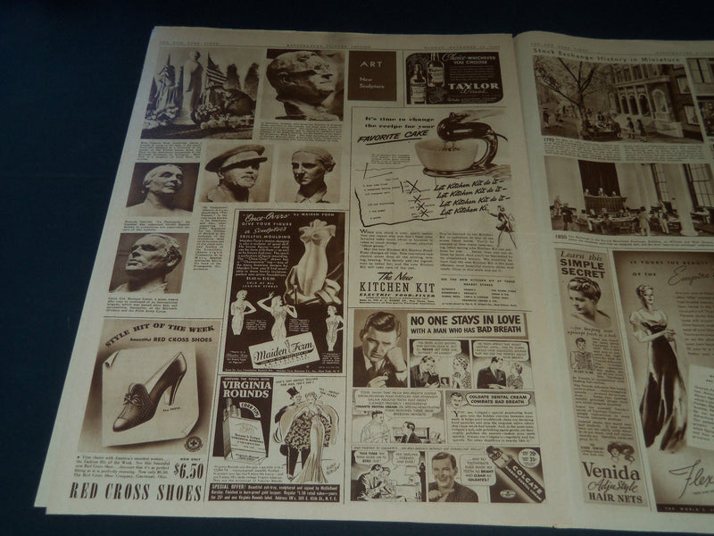 1938 NOVEMBER 13 NEW YORK TIMES PICTURE SECTION - MID-TERM ELECTION - NT 7389