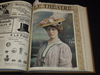 1905 JULY-DECEMBER LE THEATRE MAGAZINE BOUND VOLUME - 12 ISSUES - KD 2278K