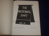 1947 THE NATIONAL COLLEGE OF EDUCATION YEARBOOK - EVANSTON ILLINOIS - YB 842