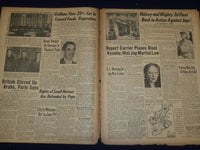1945 JUN 3 NEW YORK SUNDAY MIRROR - SEE 25 PERCENT CUT IN CANNED FOODS - NP 1797