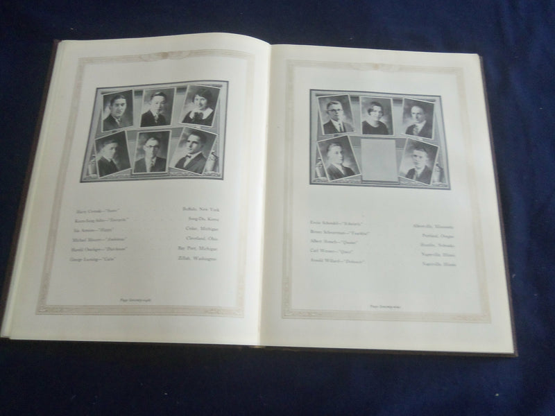 1926 THE SPECTRUM NORTH-WESTERN COLLEGE YEARBOOK -NAPERVILLE, ILLINOIS - YB 2711