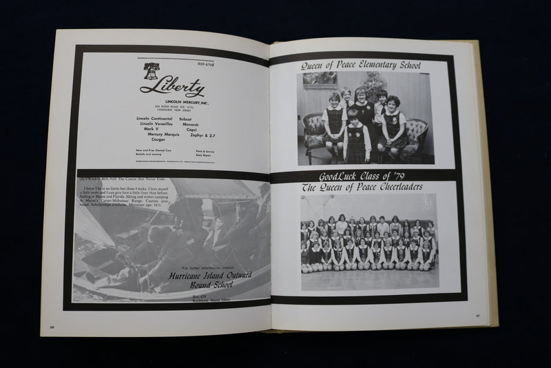 1979 PEACE PACT QUEEN OF PEACE HIGH SCHOOL YEARBOOK - NO. ARLINGTON, NJ- YB 3443