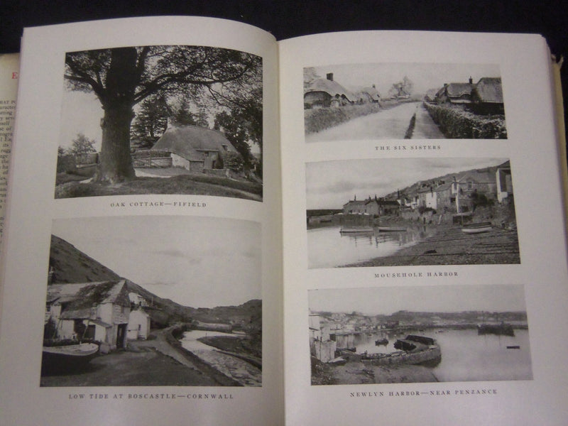 1936 ENGLAND BEAUTIFUL BY WALLACE NUTTING - NICE PHOTOS - KD 80S