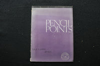 1940 JANUARY PENCIL POINTS MAGAZINE - SP 4187P