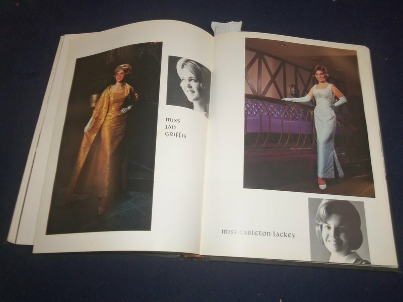 1966 THE COROLLA UNIVERSITY OF ALABAMA YEARBOOK - TUSCALOOSA, ALABAMA - YB 2436