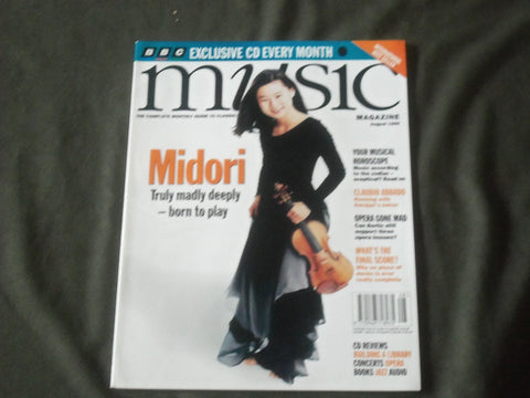 1994 AUGUST MUSIC (CLASSICAL) MAGAZINE - MIDORI COVER - B 828