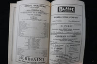 1934 TULANE THEATRE PROGRAM - WALTER HAMPDEN - K 1808