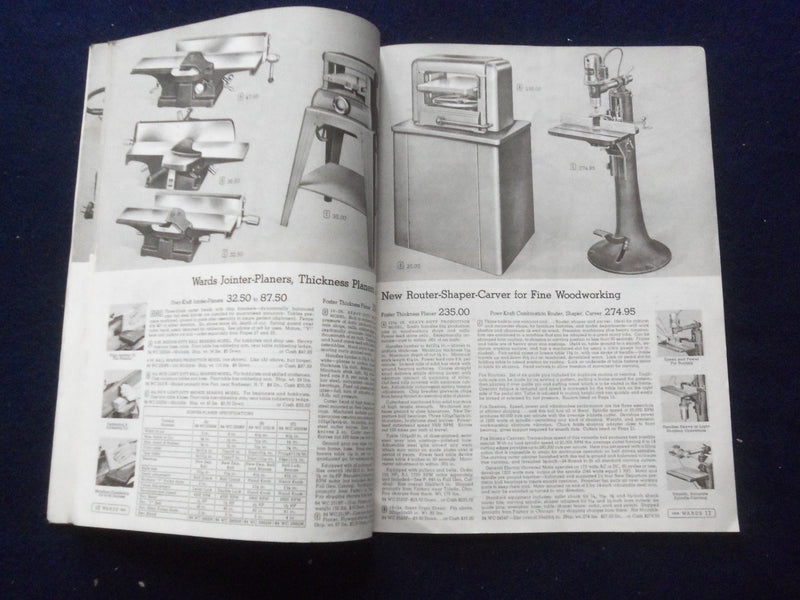 1950-1951 MONTGOMERY WARD POWR-KRAFT POWER TOOL AND WELDING CATALOG - J 8484