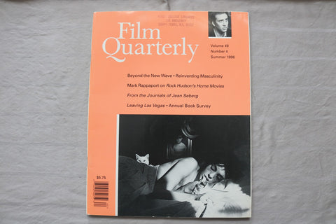 1996 SUMMER FILM QUARTERLY MAGAZINE - BEATRICE DALLE COVER - E 26790