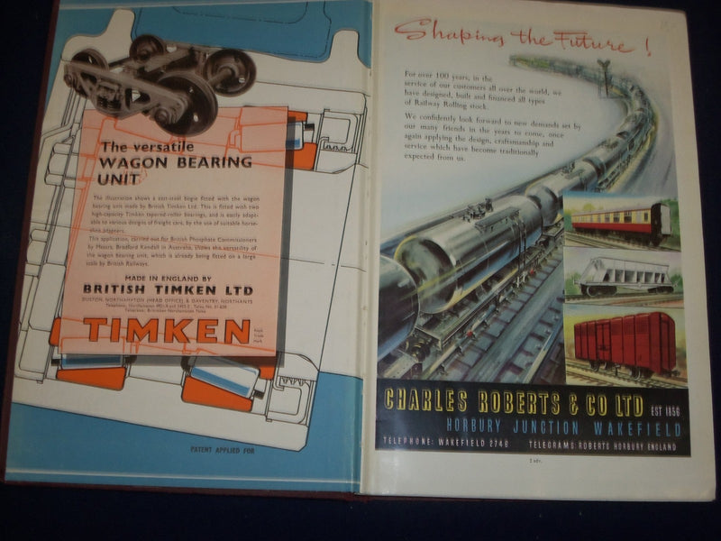 1958-1959 WORLD RAILWAYS BOUND VOLUME PUBLISHED IN ENGLAND - PHOTOS - KD 2624