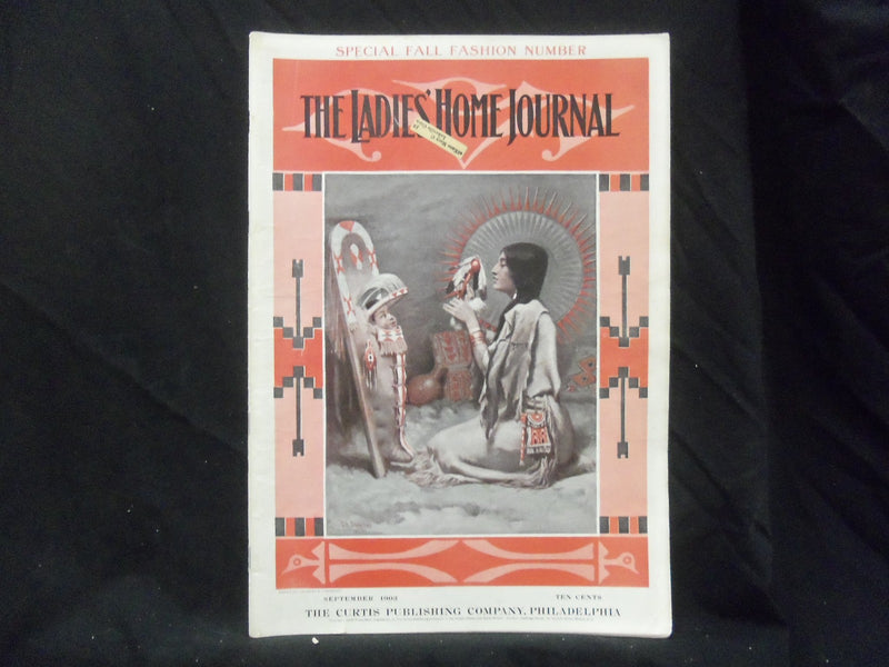 1903 SEPTEMBER LADIES' HOME JOURNAL MAGAZINE- GREAT ILLUSTRATIONS & ADS- ST 1627