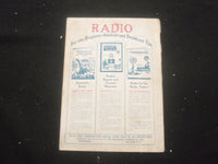 1925 JULY RADIO REVIEW MAGAZINE - VOLUME 1, NUMBER 2 - B 433W