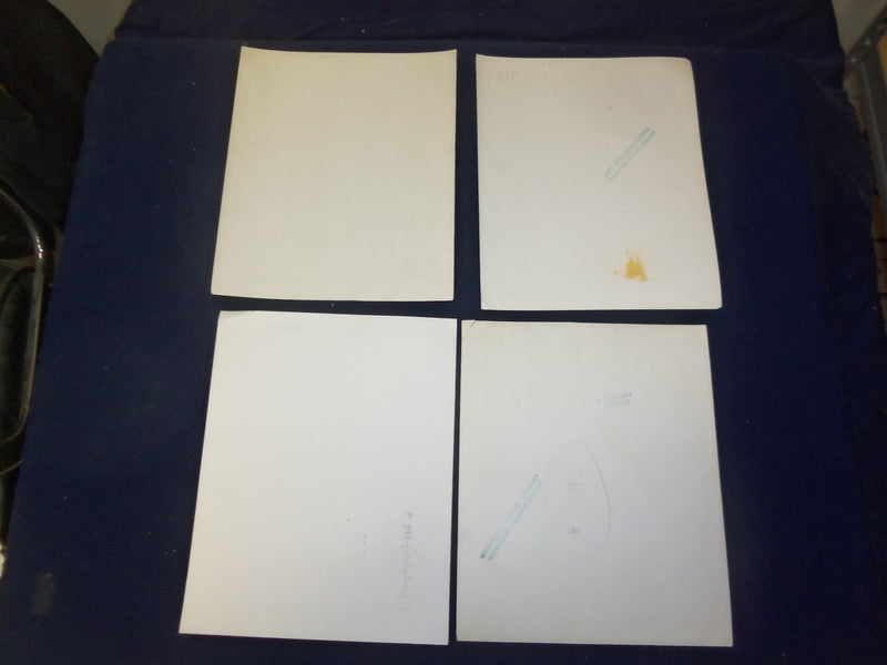 VINTAGE FISHING PUBLICITY PHOTOS - LOT OF 8 - J 4627