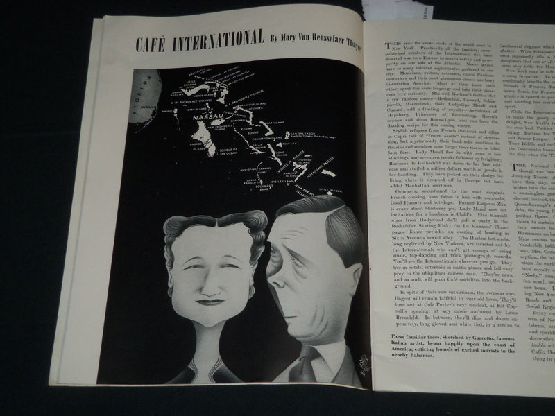 1940 SEPTEMBER THE ST. PEGIS MAGAZINE - GREAT COVER & PHOTOS - B 6455