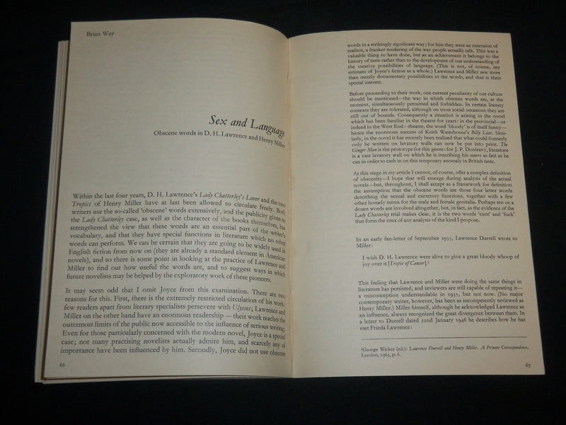 1964 SEPTEMBER/OCTOBER NEW LEFT REVIEW MAGAZINE - RICHARD TITMUSS - J 6800