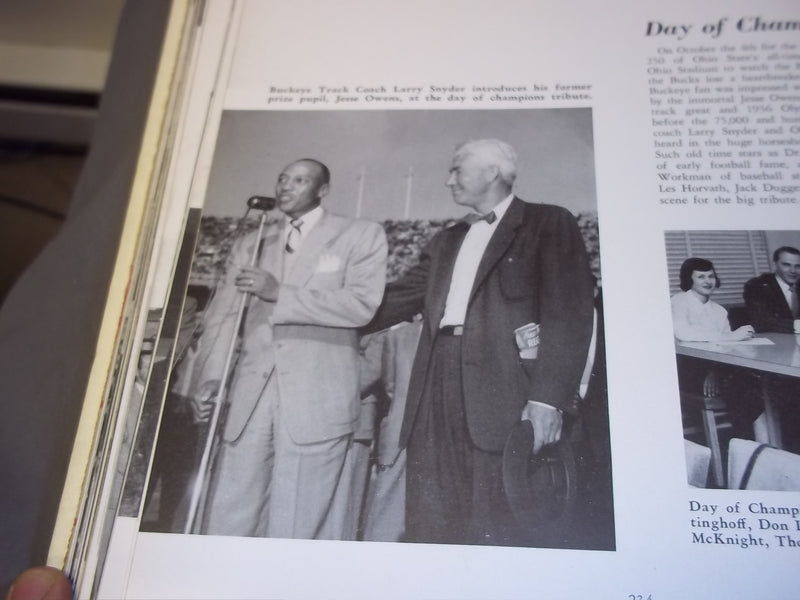1953 MAKIO THE OHIO STATE UNIVERSITY YEARBOOK - JESSE OWENS & CASSADY - YB 1733