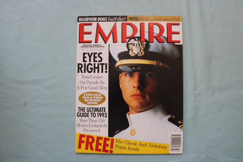 1993 FEBRUARY EMPIRE MAGAZINE - TOM CRUISE - A FEW GOOD MEN COVER - E 19567