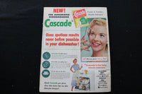 1956 JANUARY THE AMERICAN HOME MAGAZINE - YARD FULL OF COLOR COVER - E 9759