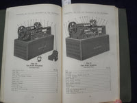 1930 INSTRUCTIONS FOR CARE & ADJUSTMENT OF THE DICTAPHONE SOFTCOVER BOOK -J 9608