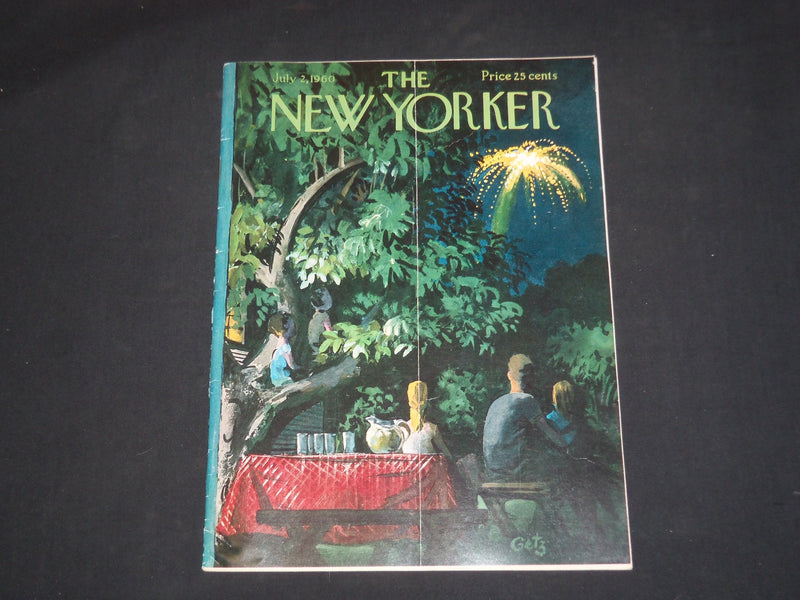 1960 JULY 2 THE NEW YORKER MAGAZINE - ILLUSTRATED COVER - NY 726