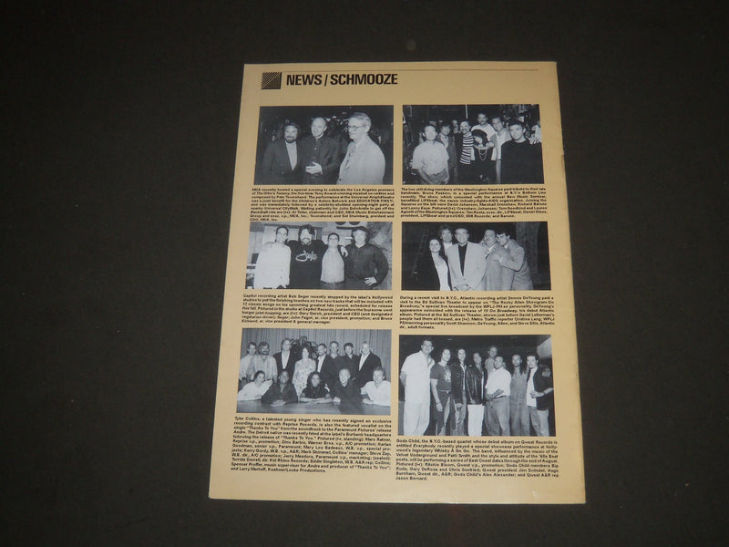1994 AUGUST 13 CASHBOX MAGAZINE - AIRHEADS COVER - SP 3589
